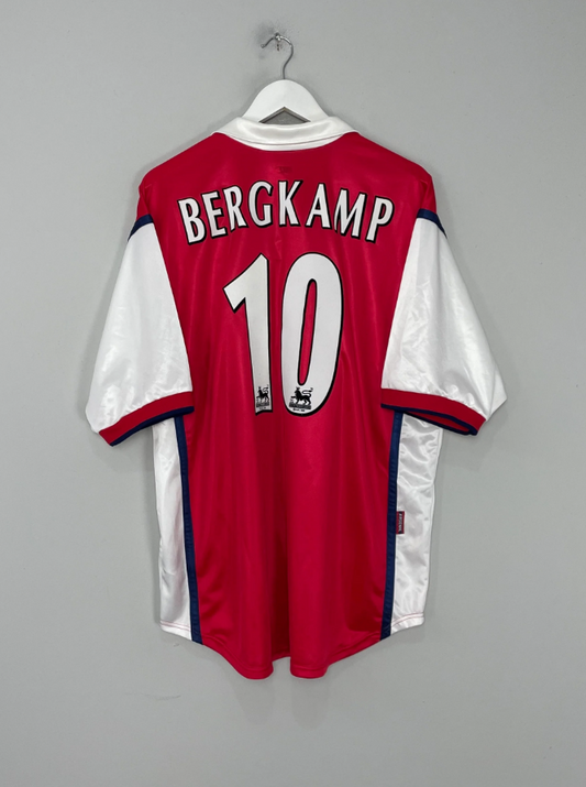 Vintage Arsenal 1996/97 Home Shirt – Dennis Bergkamp #10
