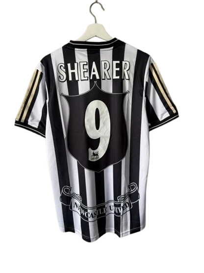 NEWCASTLE UNITED 1997/1999 AWAY FOOTBALL SHIRT #9 SHEARER