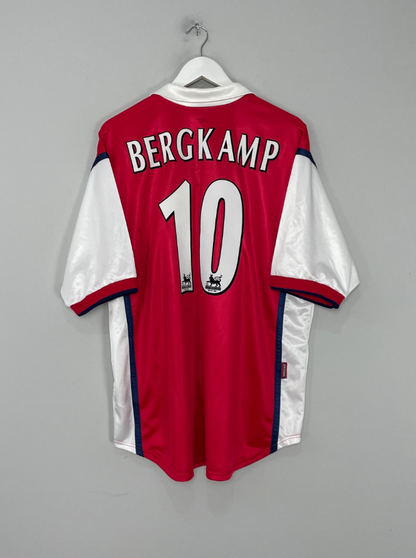 Vintage Arsenal 1996/97 Home Shirt – Dennis Bergkamp #10