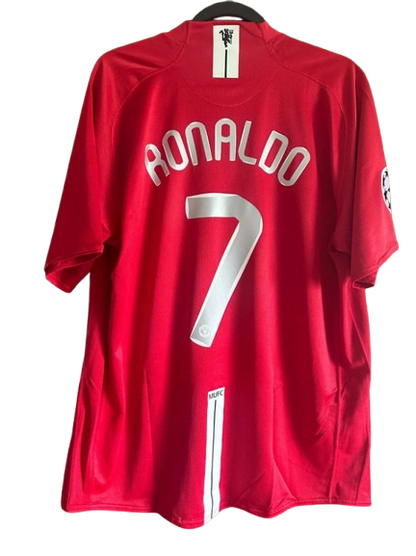 Cristiano Ronaldo #7 Manchester United 2008 UCL Final Retro Jersey