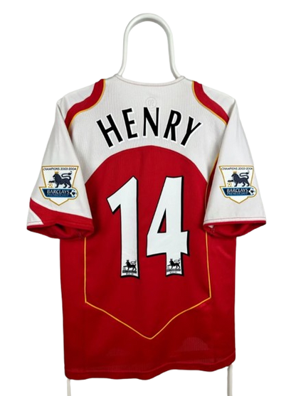 Arsenal 2003/2004 Home Jersey Thierry Henry #14 Classic Football Shirt